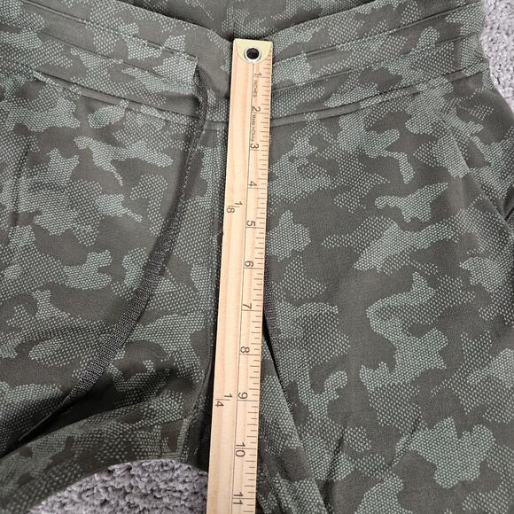 Lululemon Ready To Rulu Joggers Womens 6 Green Camo Jacquard W5DA4S Running Gym - Picture 8 of 11